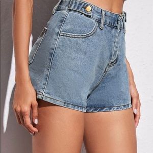Denim shorts!